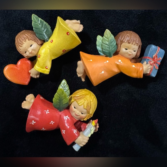 ANRI Ferrandiz Other - Vintage ANRI Ferrandiz Angel Ornaments